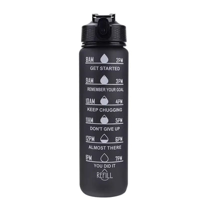 HydrateTrack Bottle | Waterfles Met Tijdlijn – Voor Dagelijks Gebruik