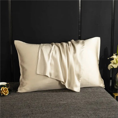 Satijnen Sierkussenhoes – Zachte Stof – Luxe Design – Voor Bed of Bank
