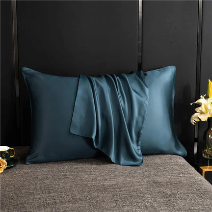 Satijnen Sierkussenhoes – Zachte Stof – Luxe Design – Voor Bed of Bank