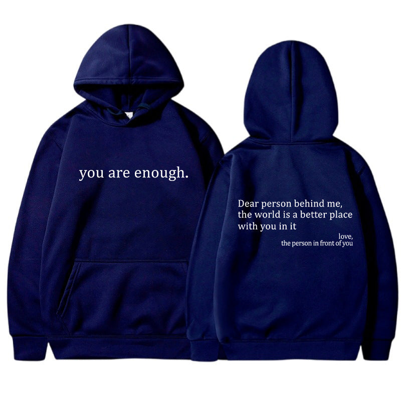 Hoodie Dames – Motivational Tekst – Zachte stof – Voor casual outfits