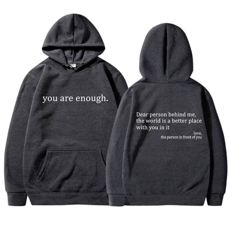 Hoodie Dames – Motivational Tekst – Zachte stof – Voor casual outfits