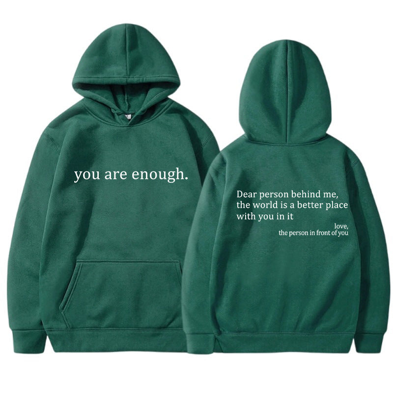 Hoodie Dames – Motivational Tekst – Zachte stof – Voor casual outfits