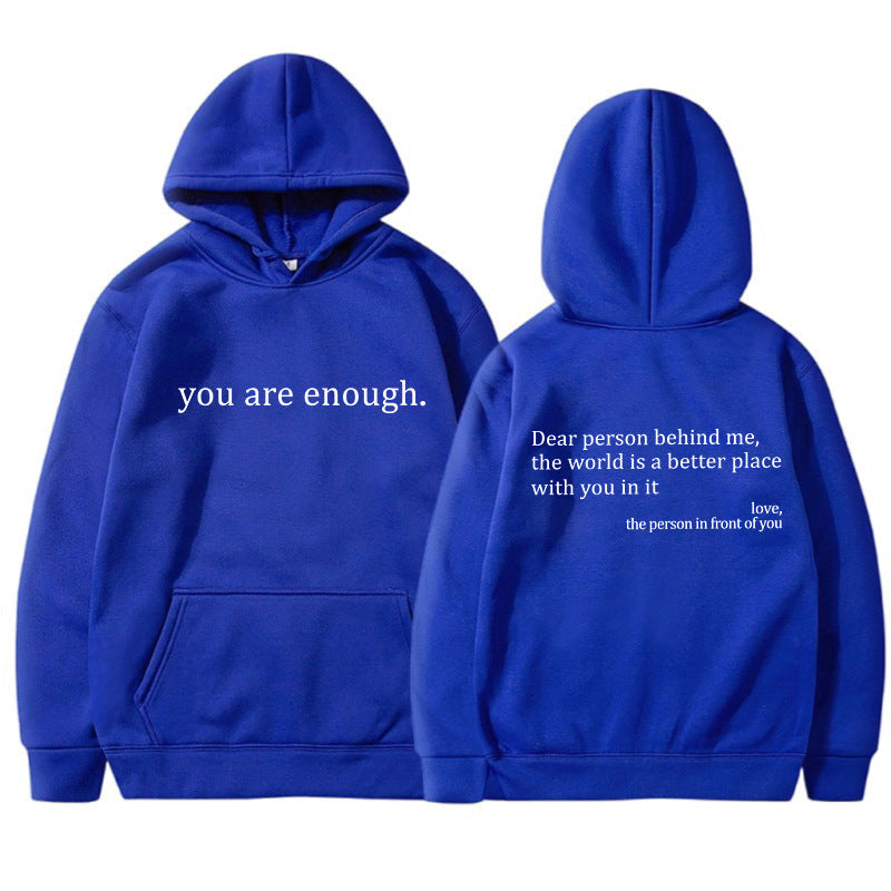 Hoodie Dames – Motivational Tekst – Zachte stof – Voor casual outfits