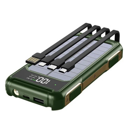 Draagbare Solar Powerbank – Snelladen – Voor Smartphones