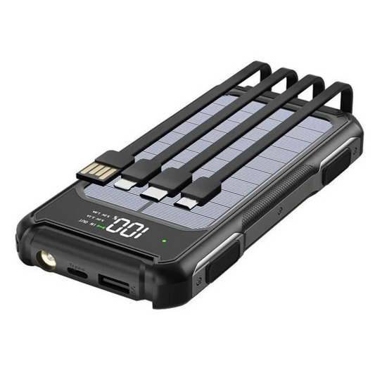 Draagbare Solar Powerbank – Snelladen – Voor Smartphones