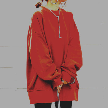 Oversized sweatshirt – zachte stof – comfortabele pasvorm – voor casual outfits
