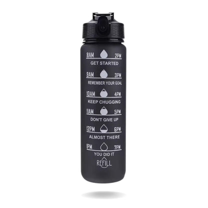 HydrateTrack Bottle | Waterfles Met Tijdlijn – Voor Dagelijks Gebruik