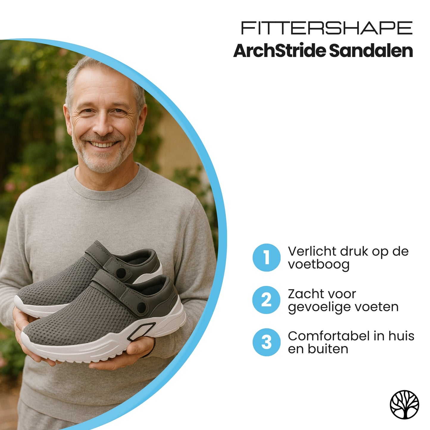 ArchStride Sandalen | Orthopedisch Comfort – Voor Gevoelige Voeten