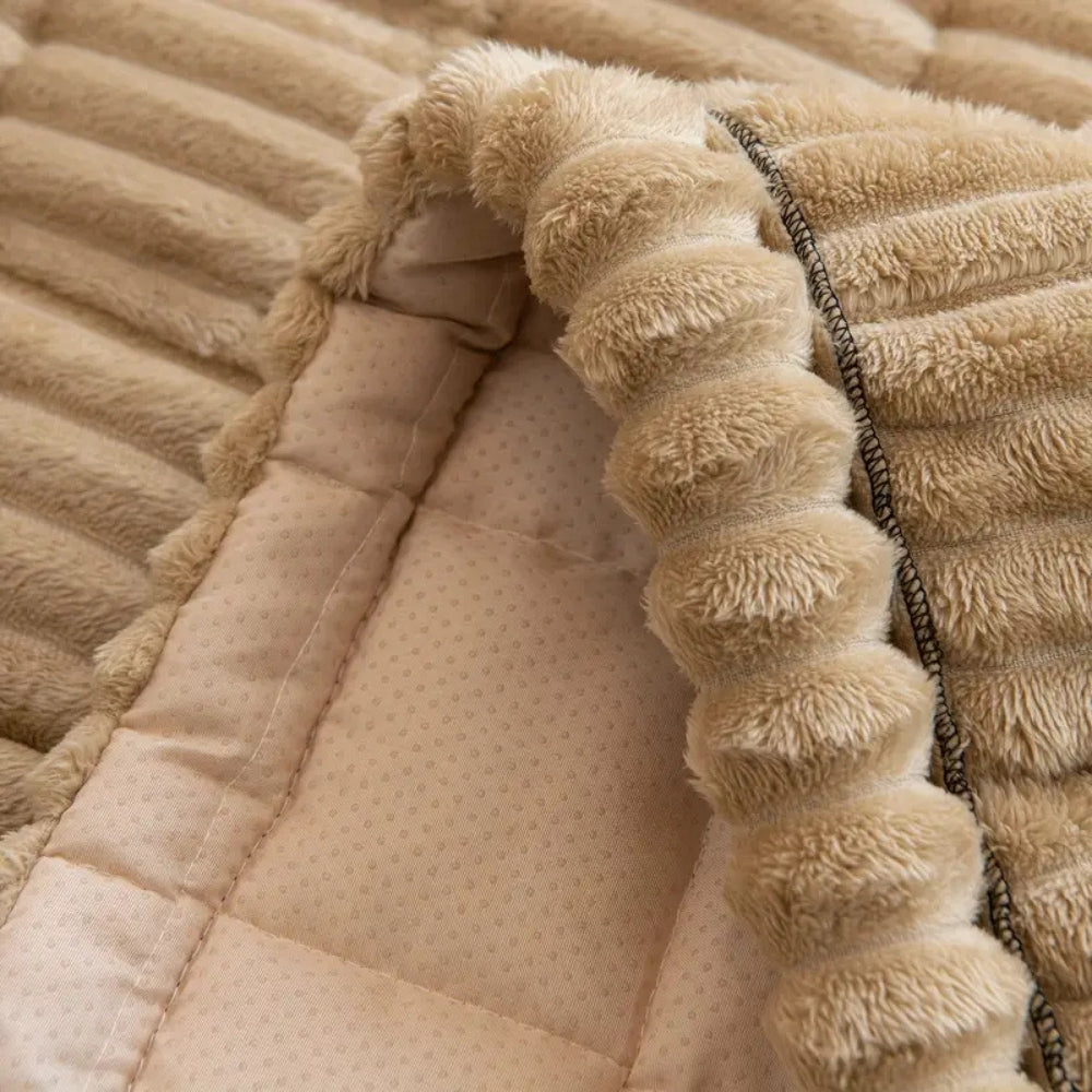 Pluche Dekentje – Zacht en comfortabel – Voor bank en bed
