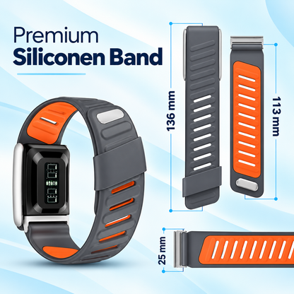 Fittershape Silicone Band voor Whoop 5.0/MG – met metalen connector