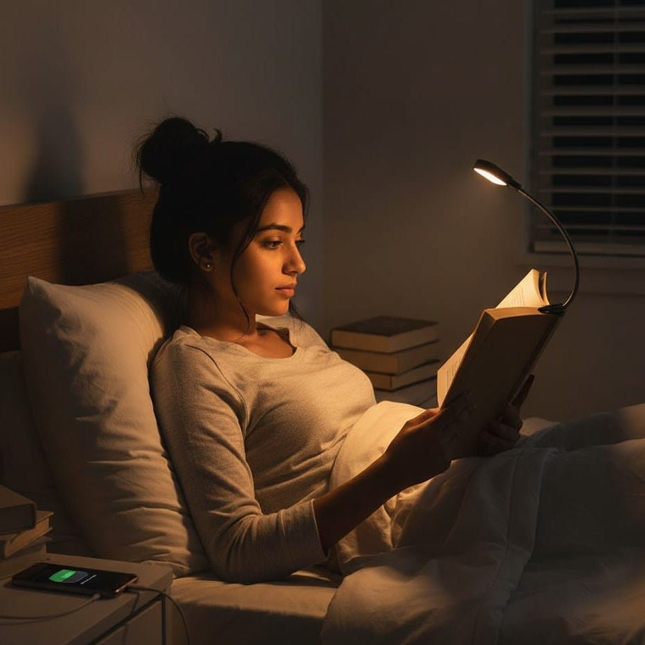Leeslamp met Klem – Flexibele Hals – Voor Boeken en Tablets