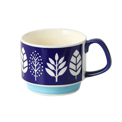 Mok met Appelmotief – Keramiek – Voor Koffie of Thee