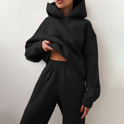 Hoodie Set – Zachte stof – Comfortabel – Voor dagelijks gebruik en ontspanning
