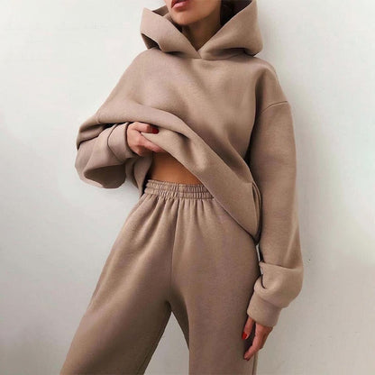 Hoodie Set – Zachte stof – Comfortabel – Voor dagelijks gebruik en ontspanning