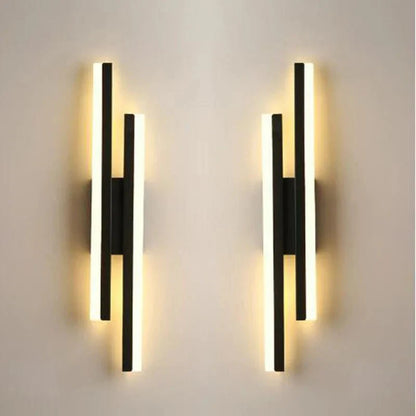 Wandlamp met Geometrisch Ontwerp – LED Verlichting – Voor Binnen en Buiten