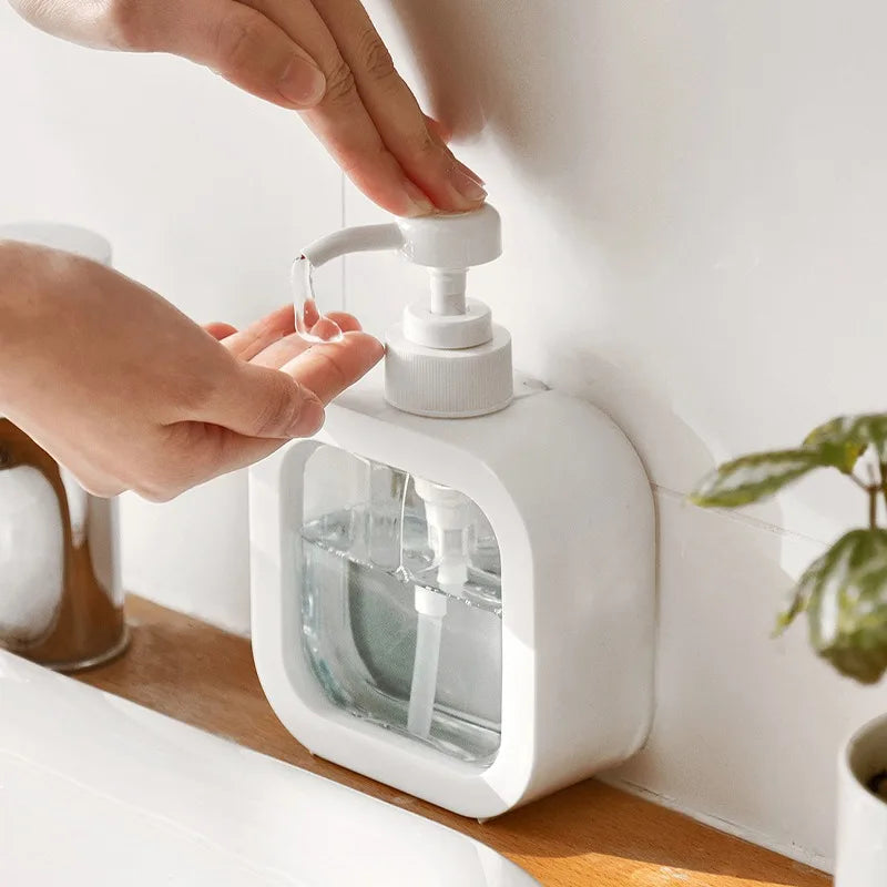 Zeepdispenser – Plastic – Handpomp – Voor badkamer en keuken