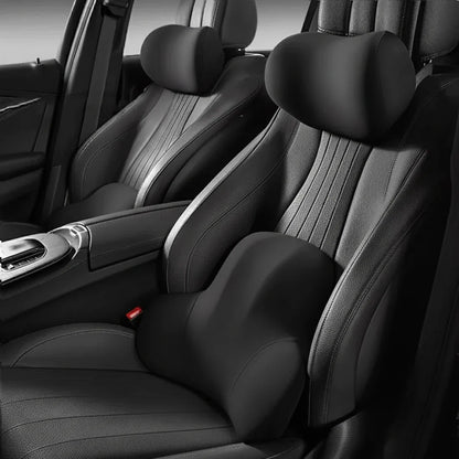 Auto Zittingsteun – Geheugenfoam – Ergonomisch – Geschikt voor Meeste Auto’s
