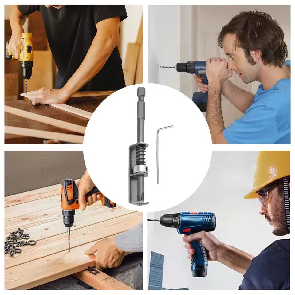 Schroefhouder – Veilig Schroef Bevestigen – Voor Schroefwerkzaamheden – Set van 4