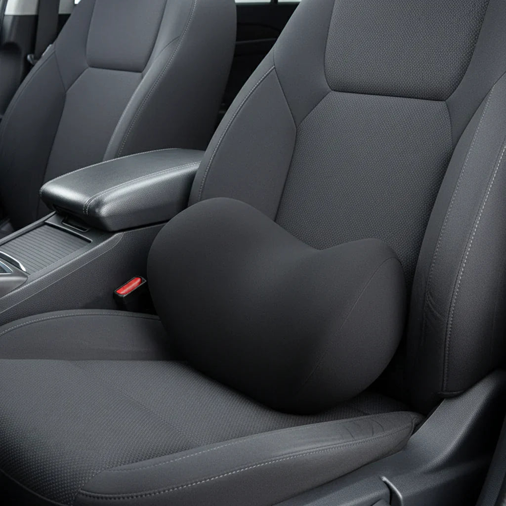 Auto Zittingsteun – Geheugenfoam – Ergonomisch – Geschikt voor Meeste Auto’s