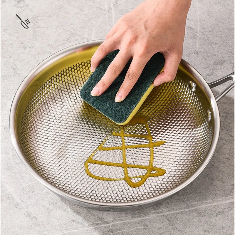 Rvs Koekenpan – Antikleef – Ergonomisch Handvat – Voor Keuken