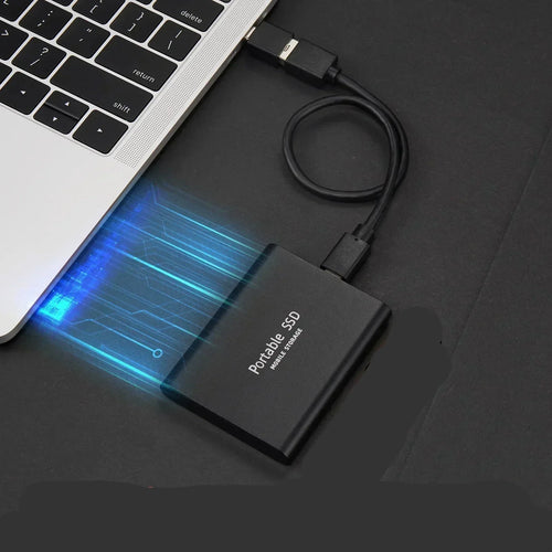 Portable SSD – Snel Geheugen – USB-C Verbinding – Voor Laptop