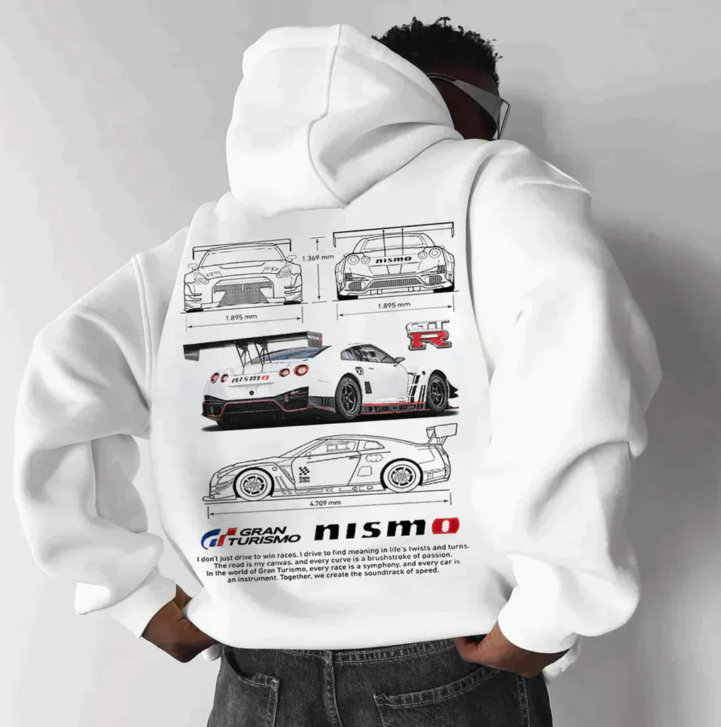 BMW M3 Hoodie – Auto Print – Zachte stof – Voor autoliefhebbers