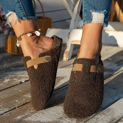 Pantoffels – Zacht en Warm – Met Gesp – Comfortabel en warm