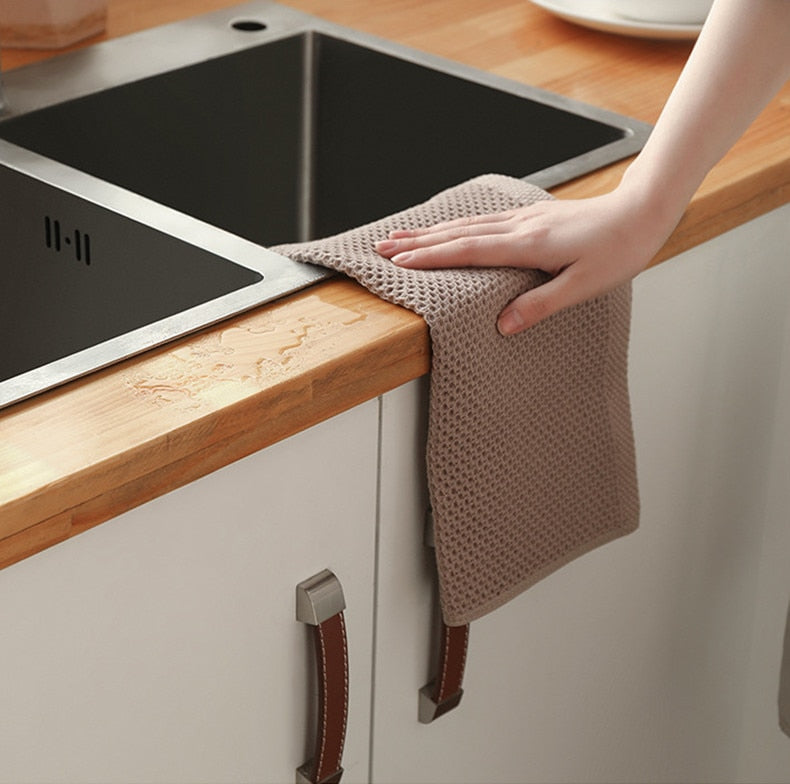 Wafeldoek – Zachte stof – Voor keuken en badkamer