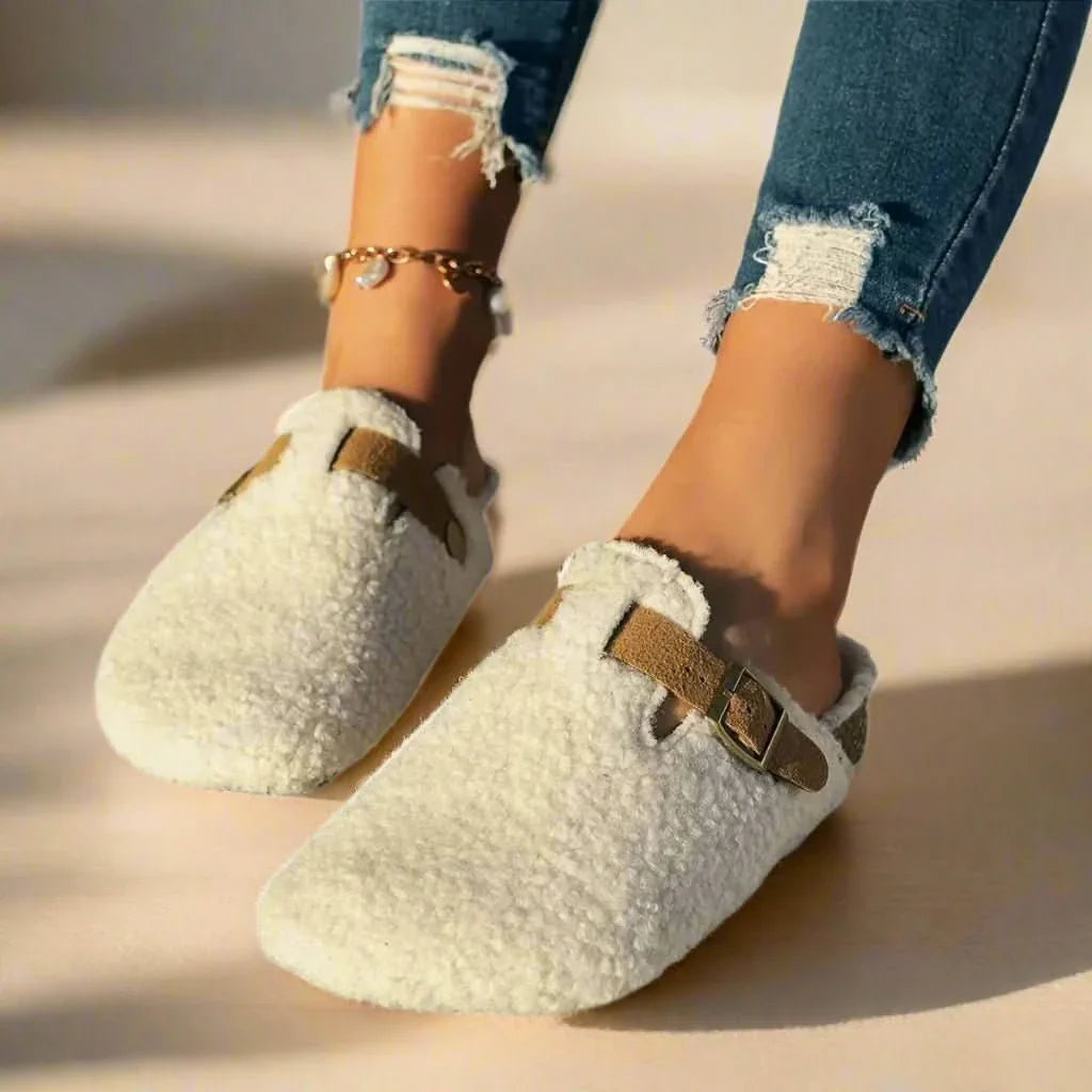 Pantoffels – Zacht en Warm – Met Gesp – Comfortabel en warm