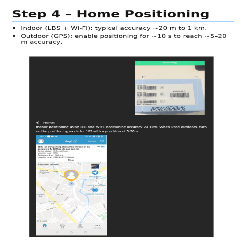 Huisdier GPS Tracker – Verstelbare Halsband – Veiligheidsfunctie voor Katten en Honden