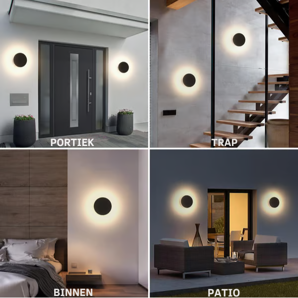 Muurverlichting – Sfeerverlichting – Voor Binnen en Buiten