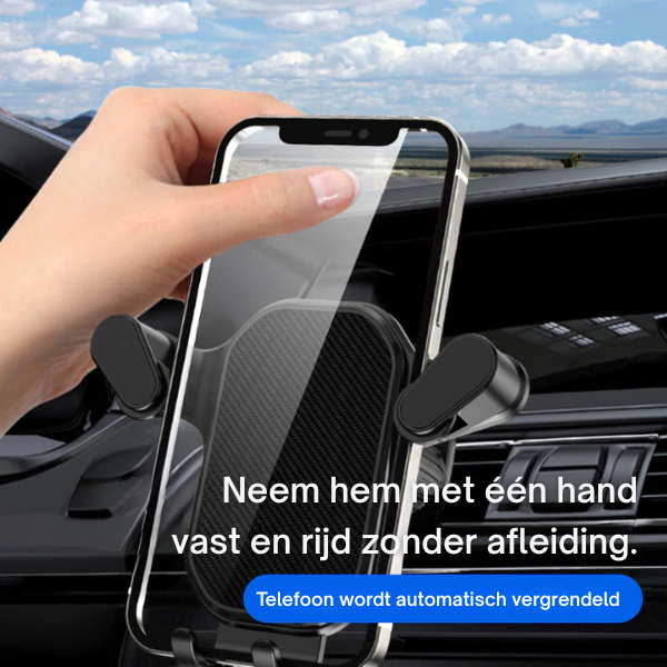 Telefoonhouder voor Auto – Verstelbaar – Voor Stabiele Montage – Voor Smartphone