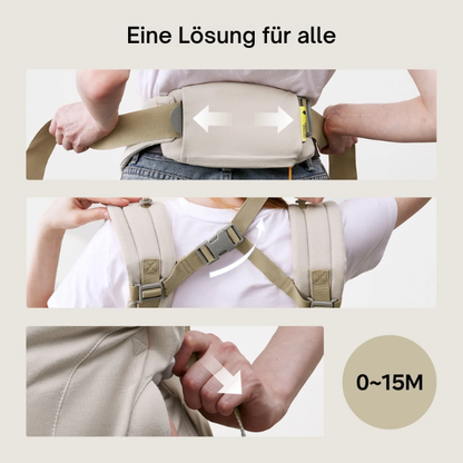 Baby Draagzak – Verstelbaar – Comfortabel – Voor Baby’s en Peuters