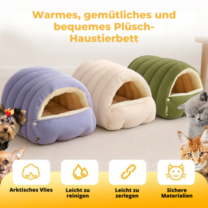 Huisdierenmand – Gezellige Slaapruimte – Voor Katten en Honden – Warme Stoffen