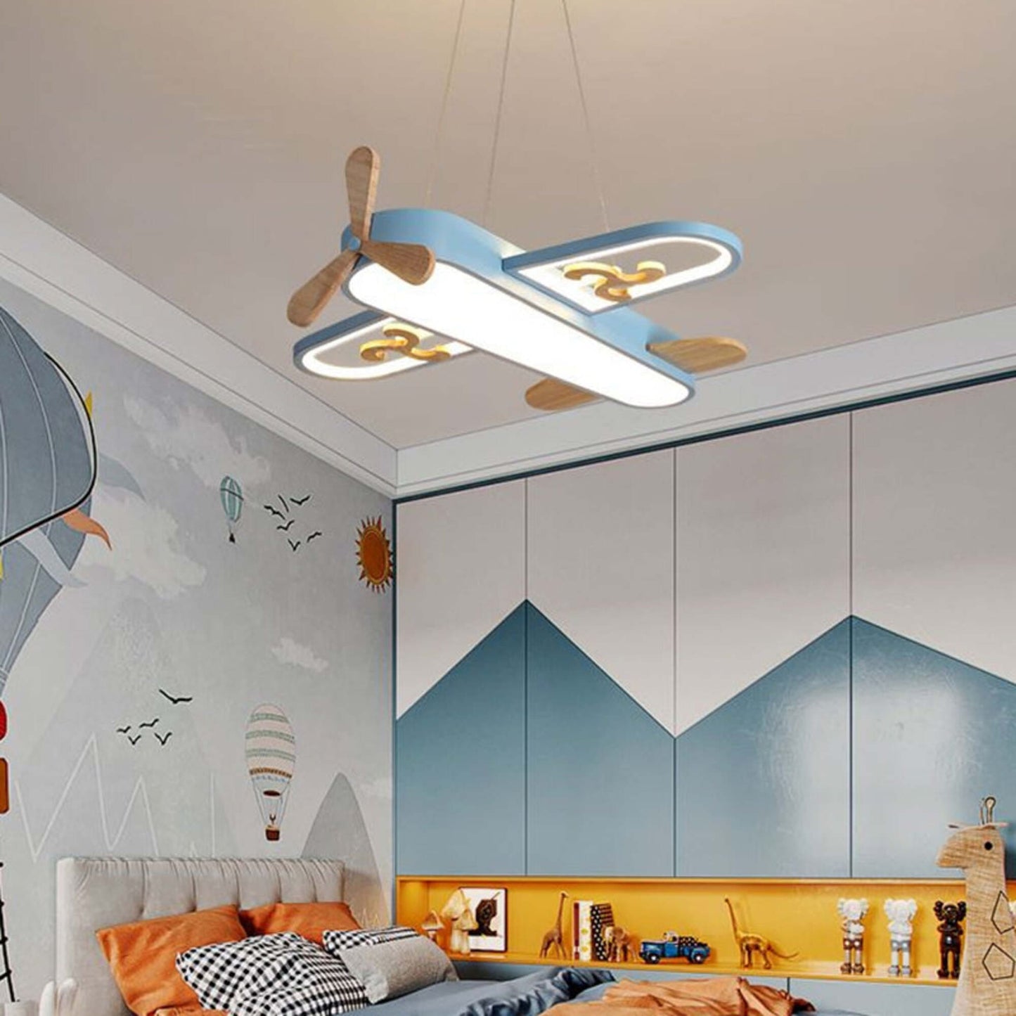 Luchtvaart Hanglamp – Speels Design – Voor Kinderkamer