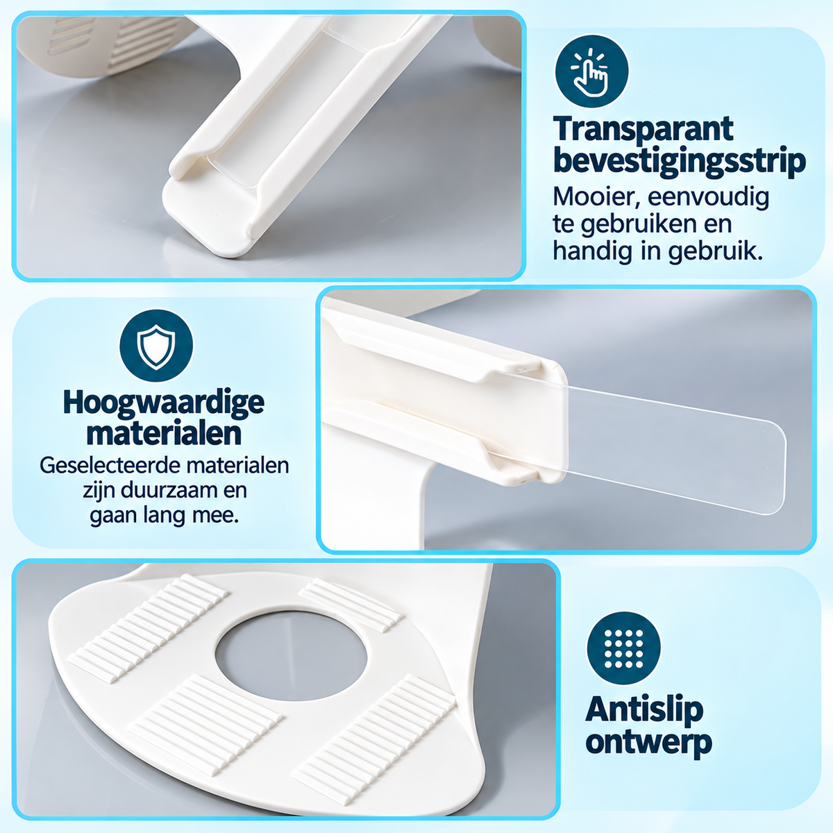 Fittershape No-Slip Bed Corner Clips – houdt uw hoeslakens op hun plek