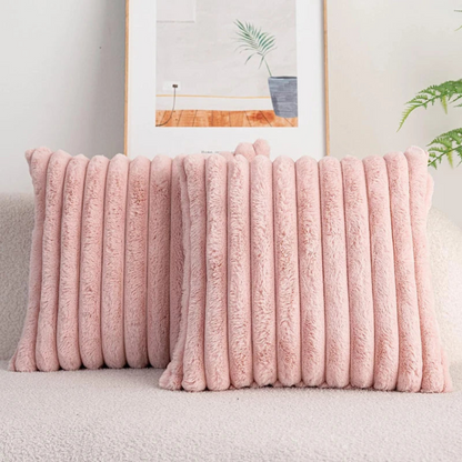 Zachte Pluizige Kussens – Strepen Design – Voor Bank of Slaapkamer