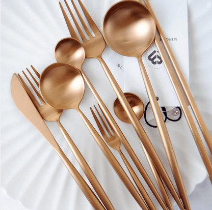 Bestekset – Modern Design – Roestvrij Staal – Voor Diner of Feest