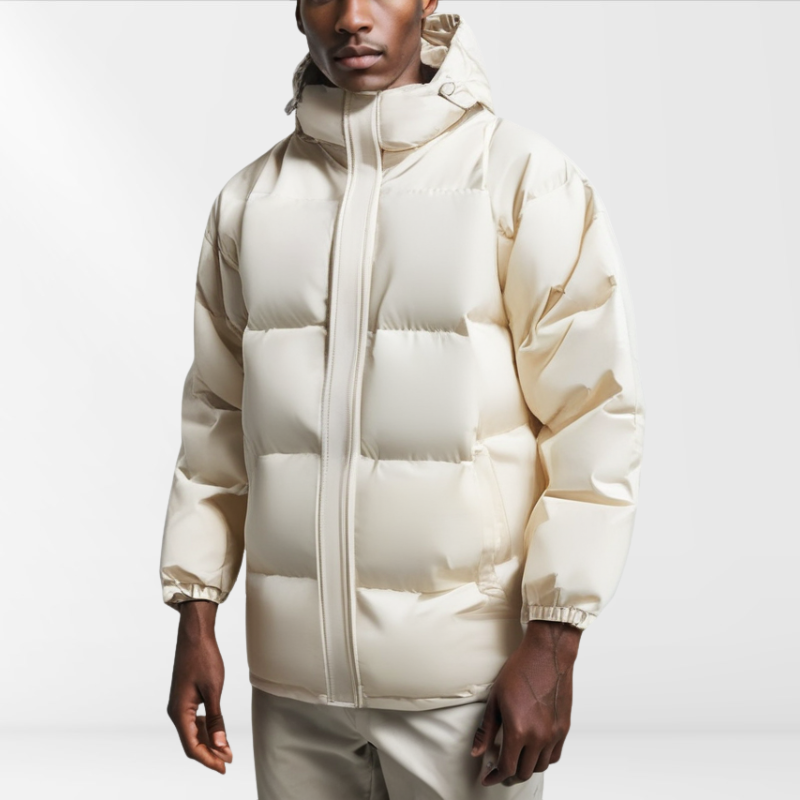 Donsjack voor Heren – Warm en Waterdicht – Met Capuchon