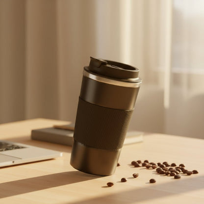 Thermo Mok – Lekvrije Deksel – Duurzaam – Voor Koffie en Thee