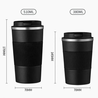 Thermo Mok – Lekvrije Deksel – Duurzaam – Voor Koffie en Thee