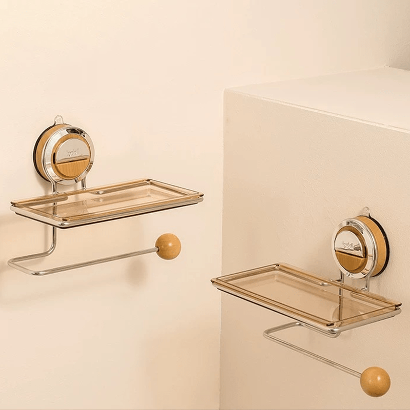 Toiletrolhouder met Opberplank – Stijlvol Design – Voor Badkamer