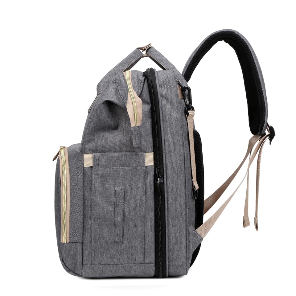 Baby rugzak – geïsoleerde flessenhouders – opbergvakken – voor ouders en babyverzorging