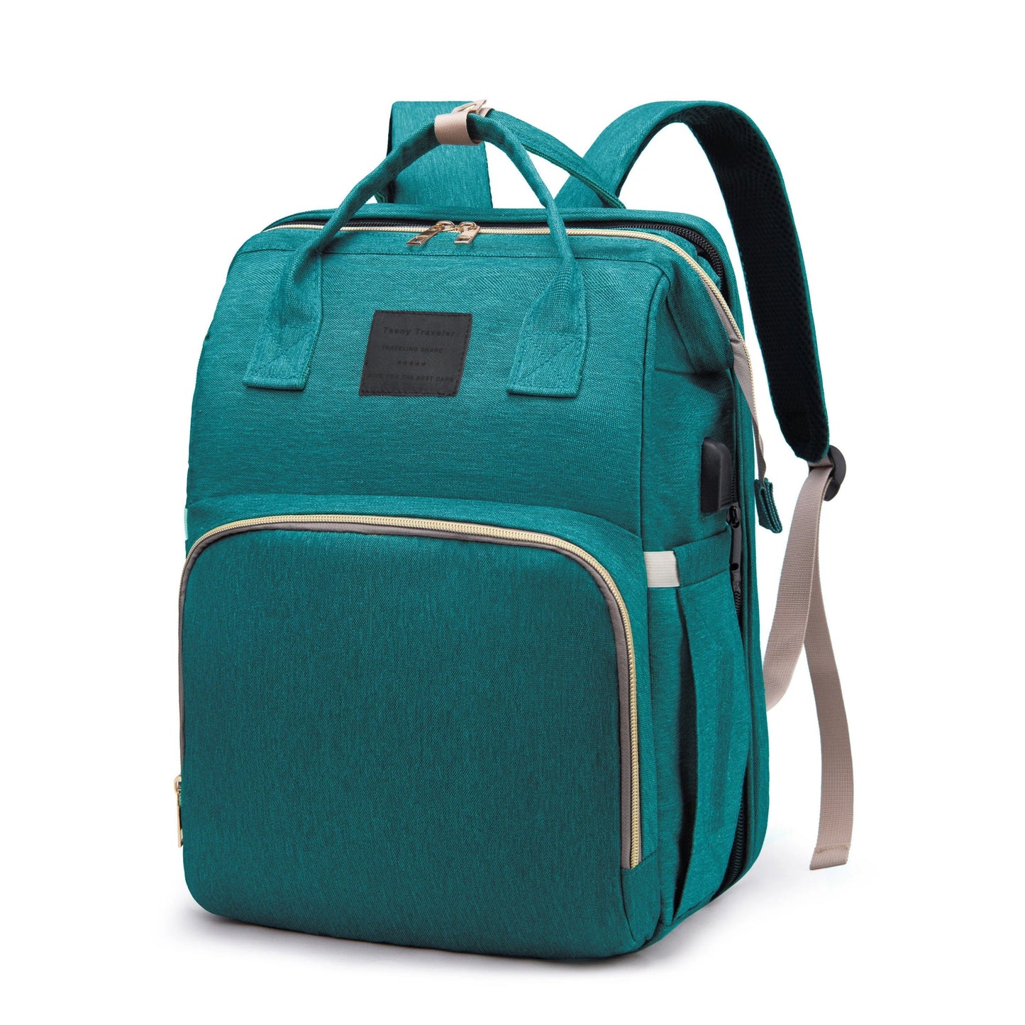 Baby rugzak – geïsoleerde flessenhouders – opbergvakken – voor ouders en babyverzorging