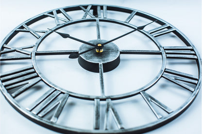 Wandklok – Romeinse Cijfers – Grote Formaat – Voor Interieurdecoratie