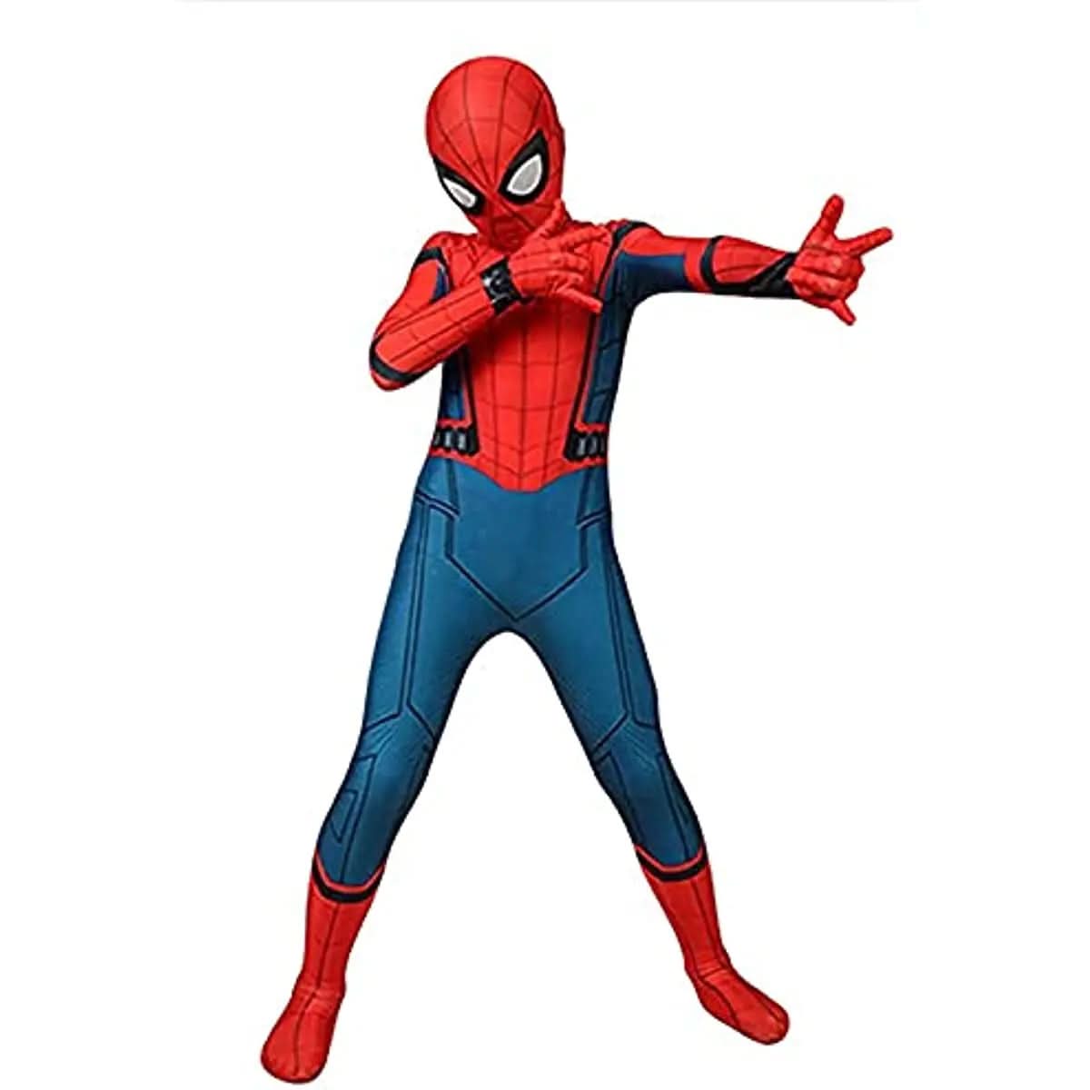 Spiderman Kostuum – Verstelbare maat – Voor kinderen – Voor Halloween of feestjes
