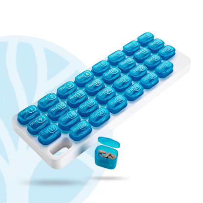 Fittershape 31-Daagse Pillenorganizer – met uitneembare vakjes