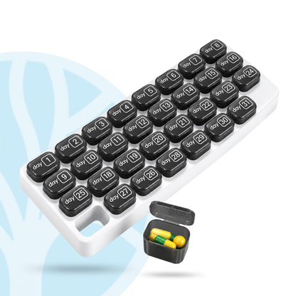 Fittershape 31-Daagse Pillenorganizer – met uitneembare vakjes