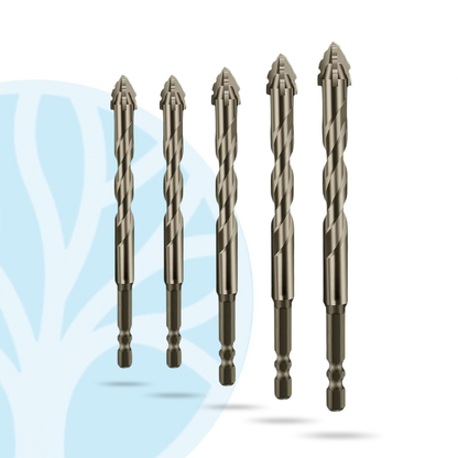 Fittershape Four-Blade Serrated Drill Bit – 4 maten set