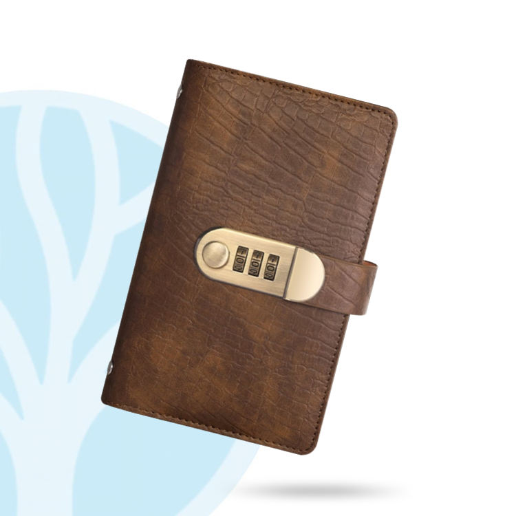 Fittershape Lockable Savings Notebook – met slot & spaardoelen
